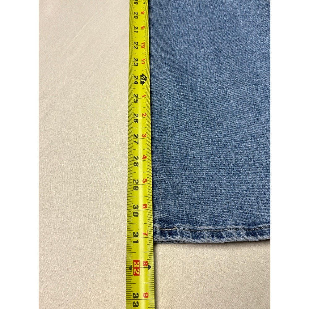 Levis Premium 725 High Rise Bootcut Jeans Blue Denim 27x32 18759-0116 - Picture 15 of 16